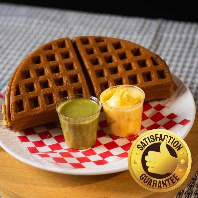 Pixle Place @Clazroom Neo Damansara Matcha Milk Belgium Waffle
