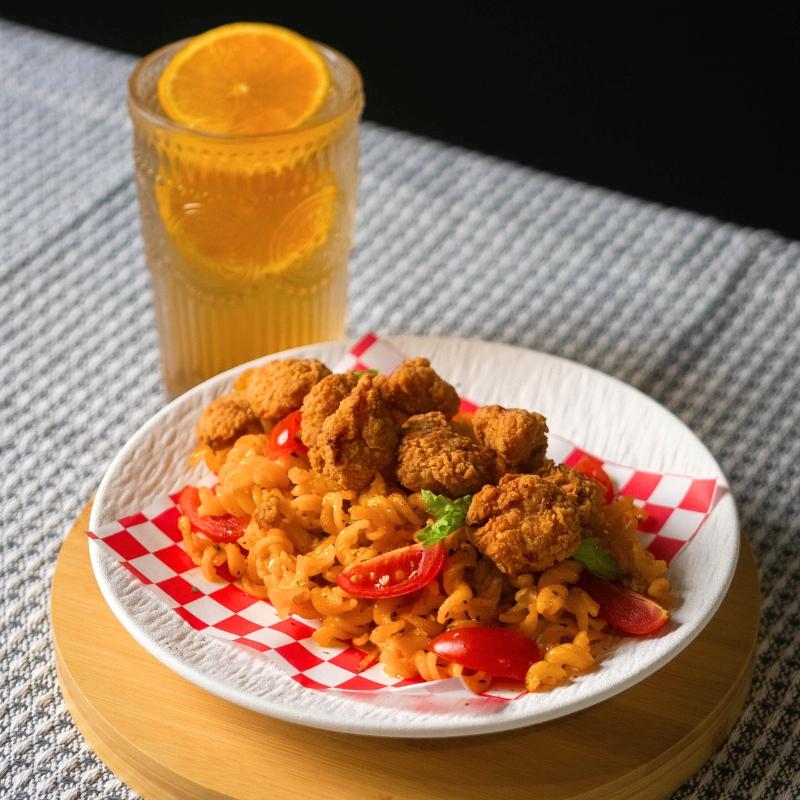 Pixle Place @Clazroom Neo Damansara [ED] Mac & Cheese Pasta w Popcorn Chicken