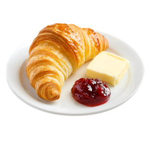 Pixle Place @Clazroom Neo Damansara Croissant with Strawberry Jam & Butter